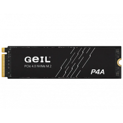 1000 ГБ SSD диск GEIL P4A M.2 2280 PCIe Gen4x4 with NVMe 1.4, 3D NAND Flash, R5000MB/s, W2700MB/s (P4AAC16I1TBD)