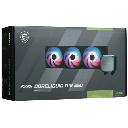 Система водяного охлаждения MSI MAG CORELIQUID A13 360 черный
