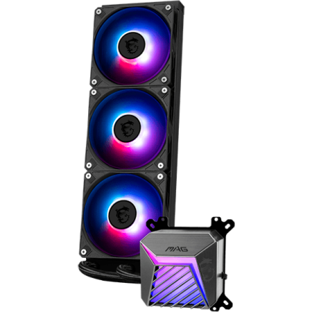 Система водяного охлаждения MSI MAG CORELIQUID A15 360 черный