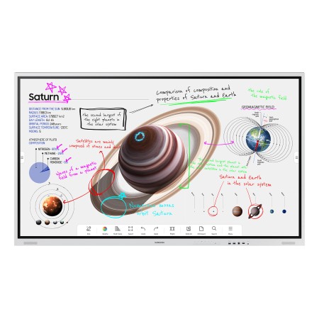 Интерактивный дисплей Samsung WM65B (LH65WMBWBGCXCI) черный