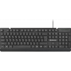 Клавиатура проводная Defender Element HB-190 (45191) черный