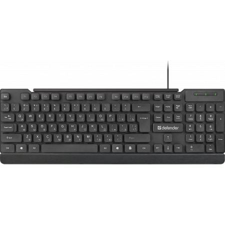 Клавиатура проводная Defender Element HB-190 (45191) черный