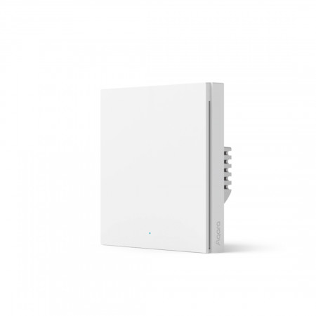 Настенный выключатель AQARA Smart Wall Switch H1 (No Neutral, Single Rocker) WS-EUK01 белый