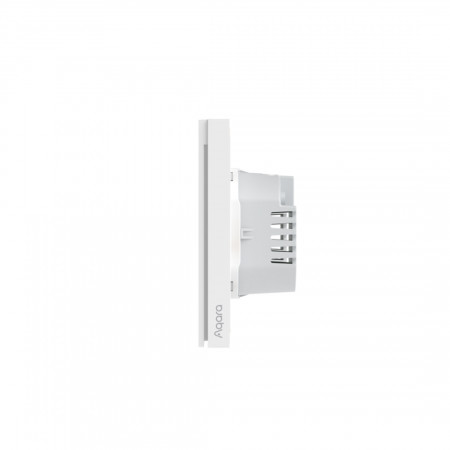 Настенный выключатель AQARA Smart Wall Switch H1 (No Neutral, Single Rocker) WS-EUK01 белый