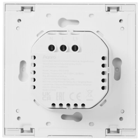 Умный выключатель Aqara Smart Wall Switch H1 (WS-EUK03) белый
