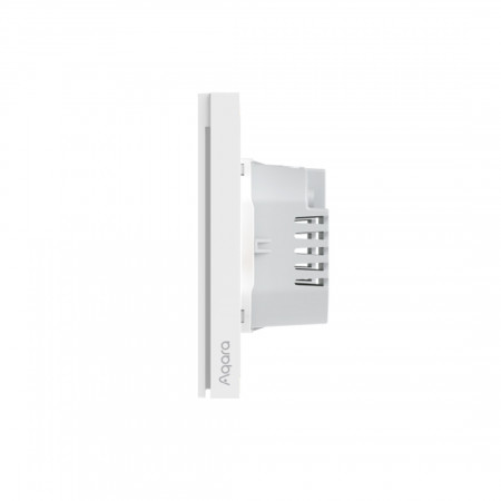 Настенный выключатель AQARA Smart Wall Switch H1 (No Neutral, Double Rocker) WS-EUK02 белый