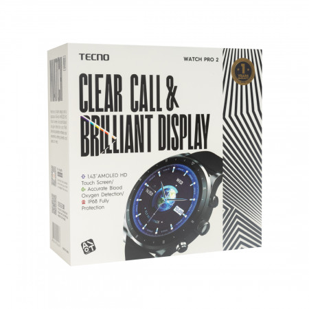 Смарт-часы TECNO Watch Pro 2 (WP02) серый