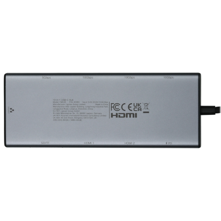 Док-станция UGREEN CM639 (45380) серый