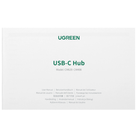 Док-станция UGREEN CM639 (45380) серый
