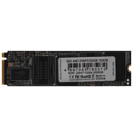 1 ТБ SSD диск AMD Radeon R3 (R3MP31024G8) черный