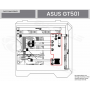 Панель для кейса Bykski RGV-AS-GT501-P + помпа CP-PMD3COV-X прозрачный