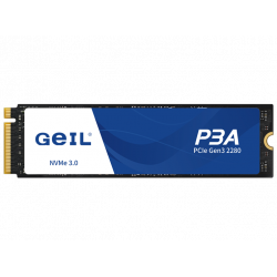 2000 ГБ SSD диск GEIL P3A M.2 PCIe 3.0 NVMe R3100MB/s W1700MB/s (P3AWK16I2TBD) черный