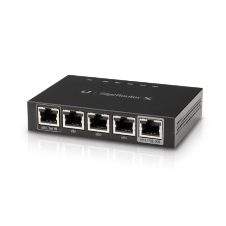 Маршрутизатор Ubiquiti EdgeRouter X (ER-X-EU) черный