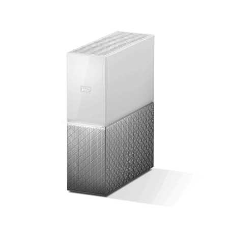 Сетевое хранилище (NAS) Western Digital My Cloud Home (WDBVXC0080HWT-EESN) белый
