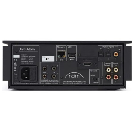 Стереоресивер Naim Audio Uniti Atom (00-004-0242) черный