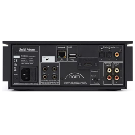 Стереоресивер Naim Audio Uniti Atom (00-004-0242) черный