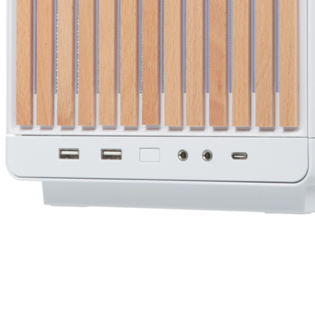 Корпус LIAN LI A3-mATX Wood Edition (G99.A3W-WD.00) белый