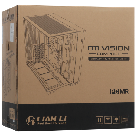Корпус Lian Li O11 Vision Compact (G99.O11VPW.00) белый