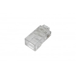 Коннектор NETLAN RJ45 (EC-UP8P8C-5E-003-TR-100) 100шт прозрачный