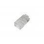 Коннектор NETLAN RJ45 (EC-UP8P8C-5E-003-TR-100) 100шт прозрачный