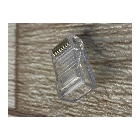 Коннектор NETLAN RJ45 (EC-UP8P8C-5E-003-TR-100) 100шт прозрачный