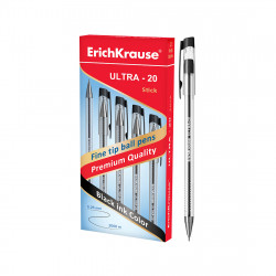 учка шариковая ErichKrause® 13876 ULTRA-20 (13876) черный