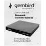 Внешний оптический привод Gembird DVD-USB-03 черный