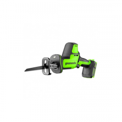Аккумуляторная цепная пила Greenworks GPT-CRS-25 (1200507) зеленый БЕЗ АККУМУЛЯТОРОВ