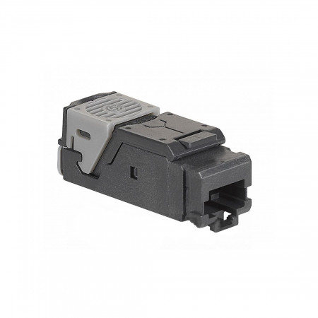 Коннектор Legrand RJ45 (033753) 14 шт серый