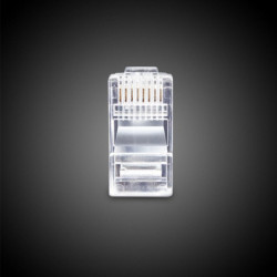 Коннектор SHIP RJ45 (S901A) 100 шт прозрачный