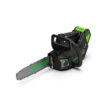 Аккумуляторная цепная пила Greenworks 2003807 черный БЕЗ АККУМУЛЯТОРОВ