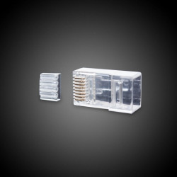 Коннектор SHIP RJ45 (S901D) 100 шт прозрачный