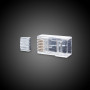 Коннектор SHIP RJ45 (S901D) 100 шт прозрачный