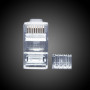 Коннектор SHIP RJ45 (S901D) 100 шт прозрачный