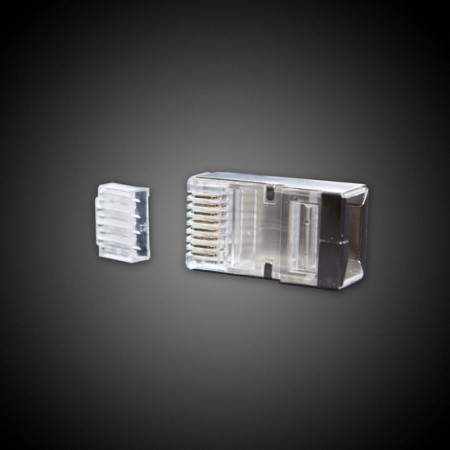 Коннектор SHIP RJ45 (S901E) 100 шт прозрачный