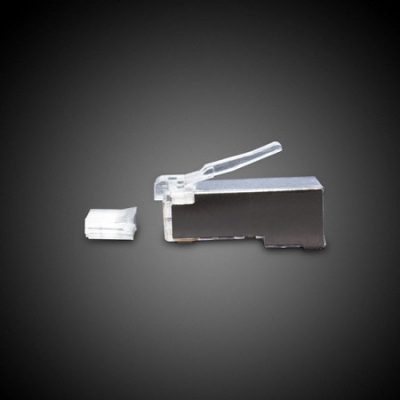 Коннектор SHIP RJ45 (S901E) 100 шт прозрачный