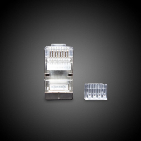 Коннектор SHIP RJ45 (S901E) 100 шт прозрачный