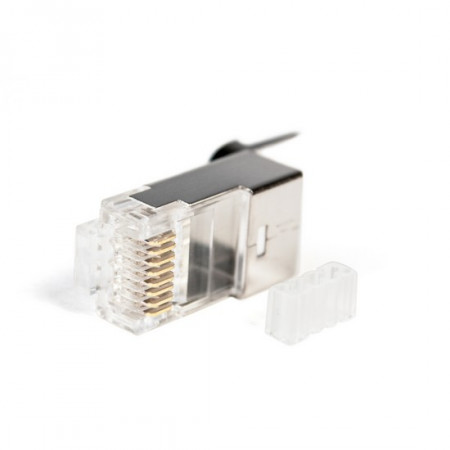 Коннектор SHIP RJ45 (S901G) 100 шт черный