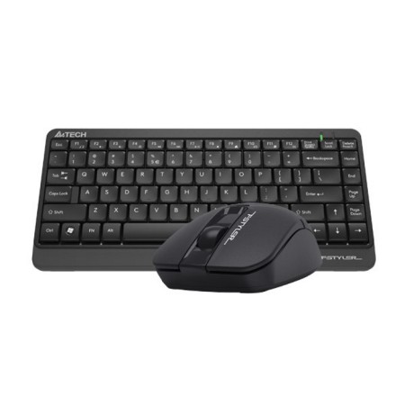 Клавиатура+мышь беспроводная A4tech Fstyler FG1112-Black USB черный