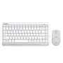 Клавиатура + мышь беспроводная A4tech Fstyler FG1112-White USB белый
