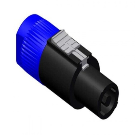 Коннектор для аудио SPEAKON PROCAB VCL4FC-P синий