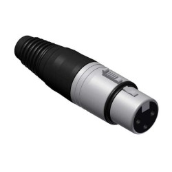 Коннектор для аудио XLR PROCAB VC3FX-P черный