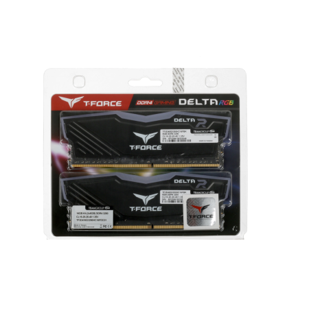 Оперативная память Team Group DELTA RGB (TF3D416G3200HC16FDC01) 16 ГБ черный