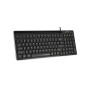 Клавиатура проводная A4tech Fstyler FX70 черный
