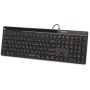 Клавиатура проводная A4Tech Fstyler FX72 черный