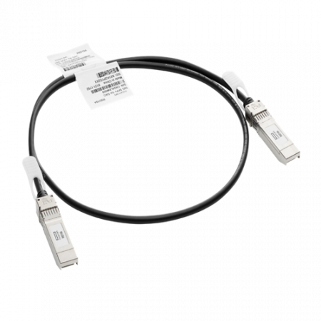 Пассивный кабель HP Enterprise/Aruba Instant On 10G SFP+ to SFP+ 1m (R9D19A) черный
