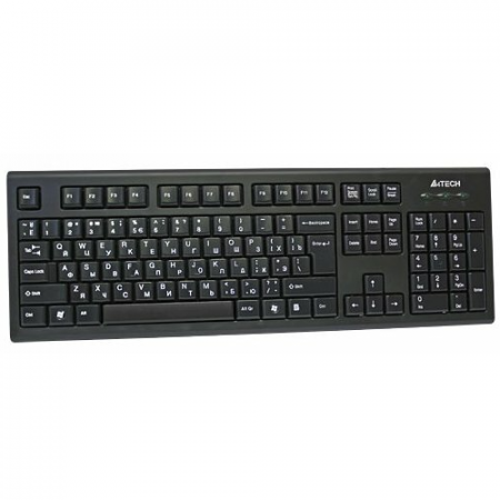 Клавиатура проводная A4tech KR-85USB-2M черный