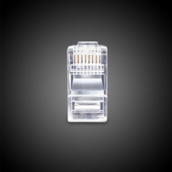 Коннектор RJ45 (UTP RJ-45) 1000 шт прозрачный