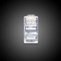 Коннектор RJ45 (UTP RJ-45) 1000 шт прозрачный