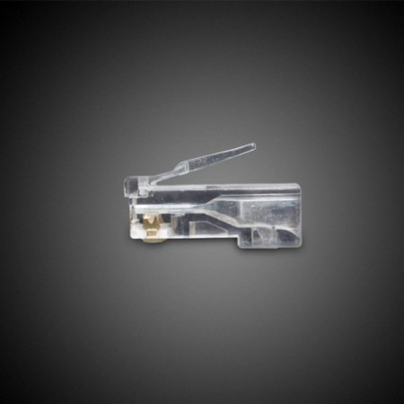 Коннектор RJ45 (UTP RJ-45) 1000 шт прозрачный